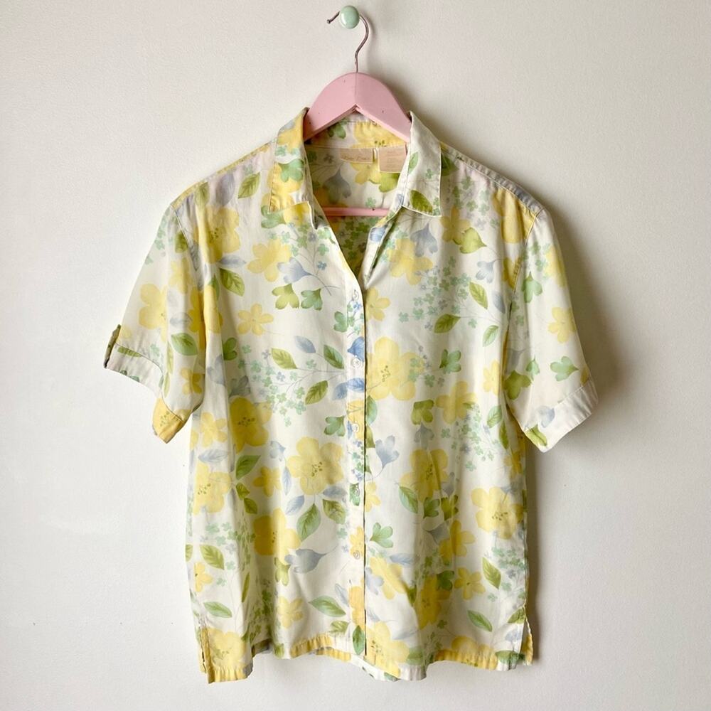 Vintage Bobbie Brooks Floral Shirt
